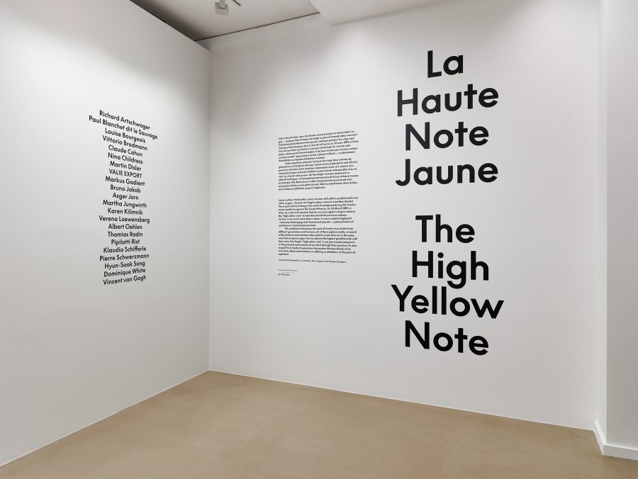 LA HAUTE NOTE JAUNE